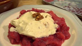 Honig-Joghurt-Halbgefrorenes