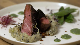 BEEF ON FIRE! Geflämmtes Rind 