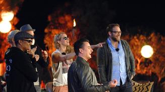 Andreas singt sich ununterbrochen warm