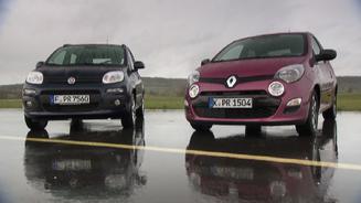 Fiat Panda vs. Renault Twingo