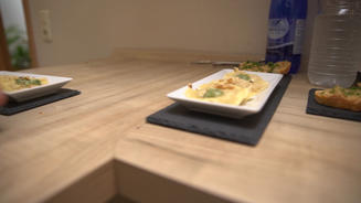 Ravioli mit Gorgonzola