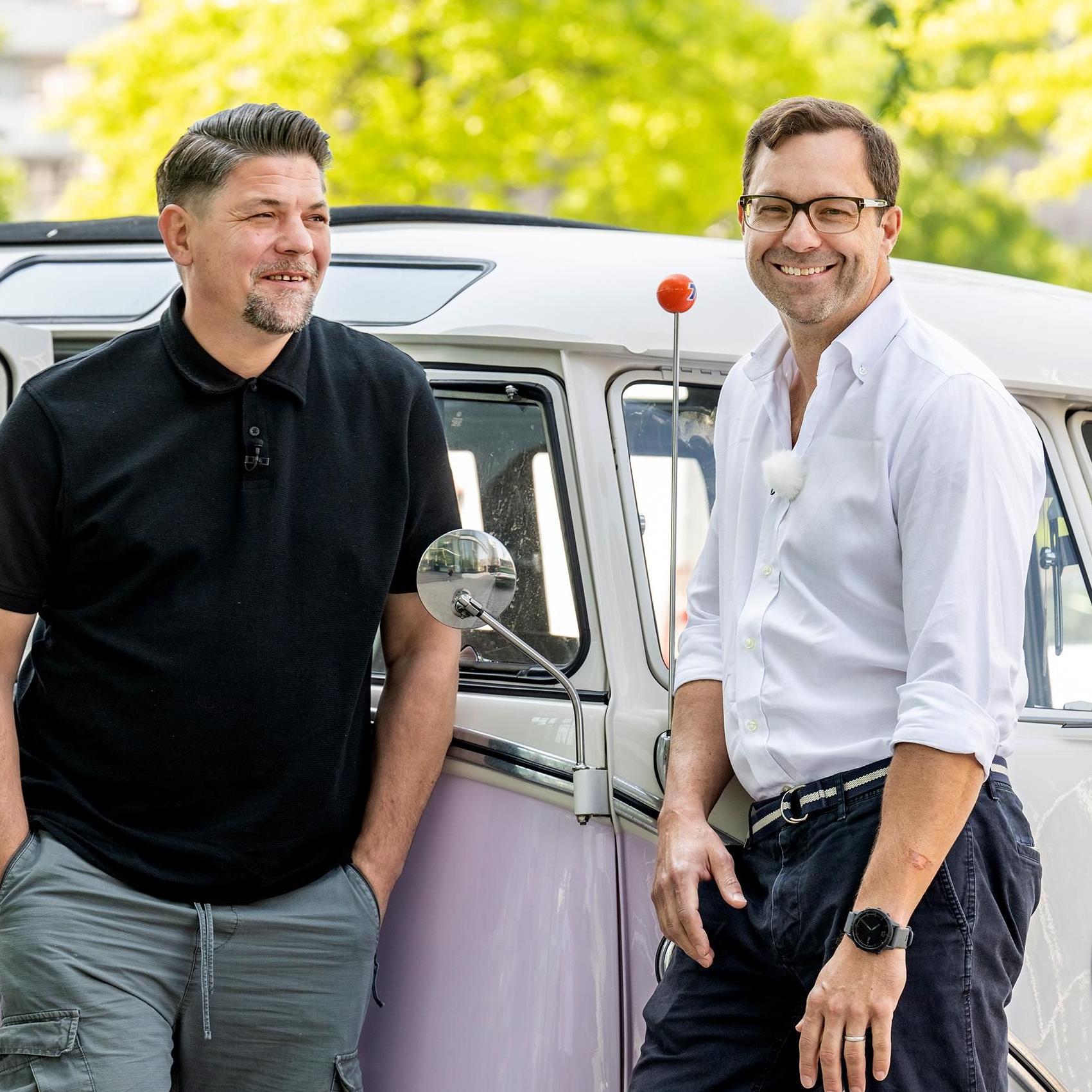 Edi Frauneder (l.), Tim Mälzer Edi Frauneder (l.), Tim Mälzer