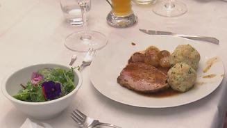 Schulterbraten mit Biersauce