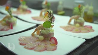 Marinierter Hamachi