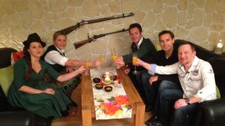 Andreas lehrt die Gäste das Fürchten