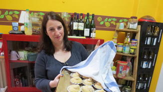 Sandras Vorspeise kostet Überwindung