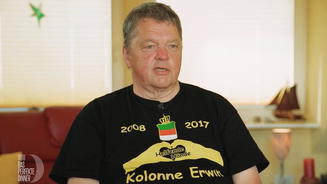 Frank bittet auf die Insel