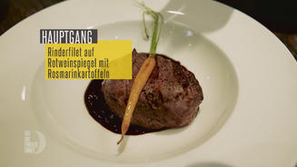 Rinderfilet auf Rotweinspiegel