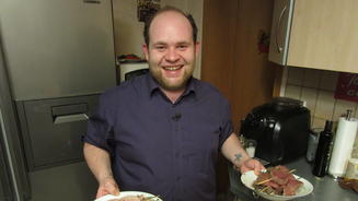 Lachkrampf beim Dessert