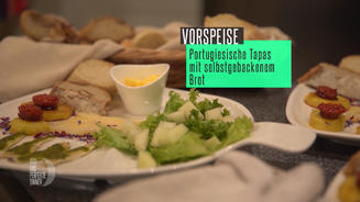 Tapas: Dattelbrot, Aioli, Chorizo uvm.