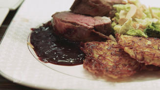 Kalbsfilet im Speckmantel