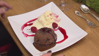 Schokotörtchen mit flüssigem Kern