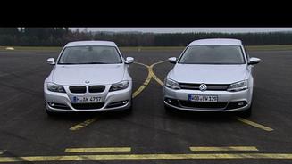 VW Jetta und BMW 3er im Vergleich