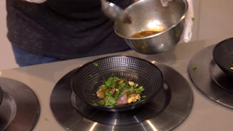 Ceviche vom Hiramasa mit Avocado