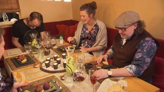 Haha, Frank hat "ein Gesicht gemacht"