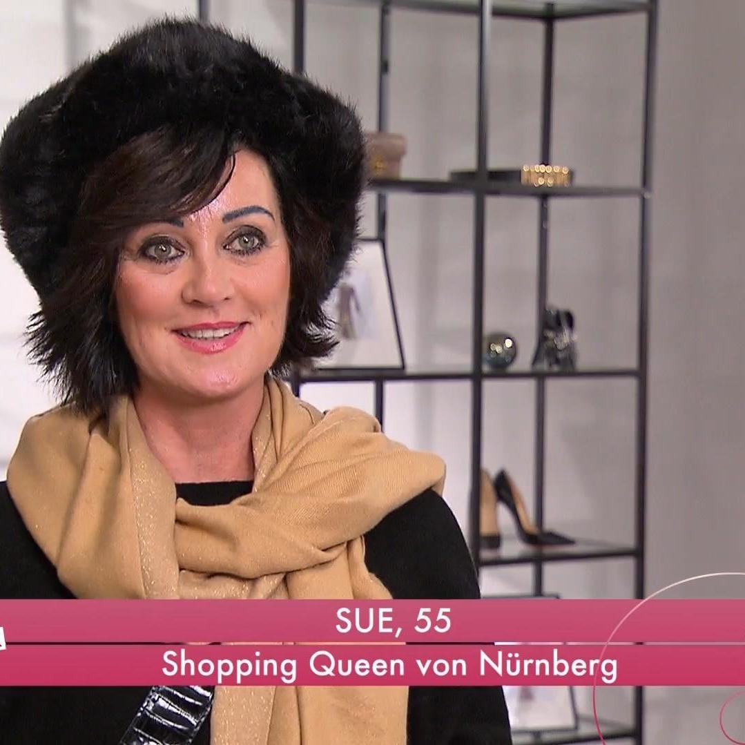 Sie kann es selbst kaum glauben. Kandidatin Sue ist die 15. Shopping Queen von Nürnberg. Sie kann es selbst kaum glauben. Kandidatin Sue ist die 15. Shopping Queen von Nürnberg.