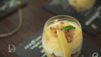 Zitronentiramisu mit Lemon Curd