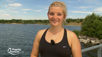 Theresa shoppt nicht nur Schnäppchen