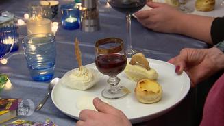 Vanillevariationen mit Rumtopf