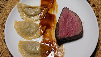 Rinderfilet mit Gulascharomen 