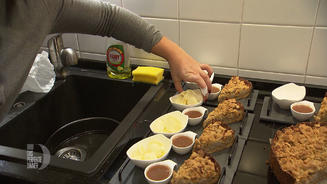 Obststreuselkuchen Florentiner Art