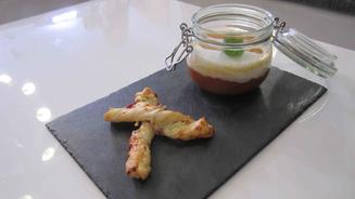 Tomaten-Basilikumsuppe mit Ingwer