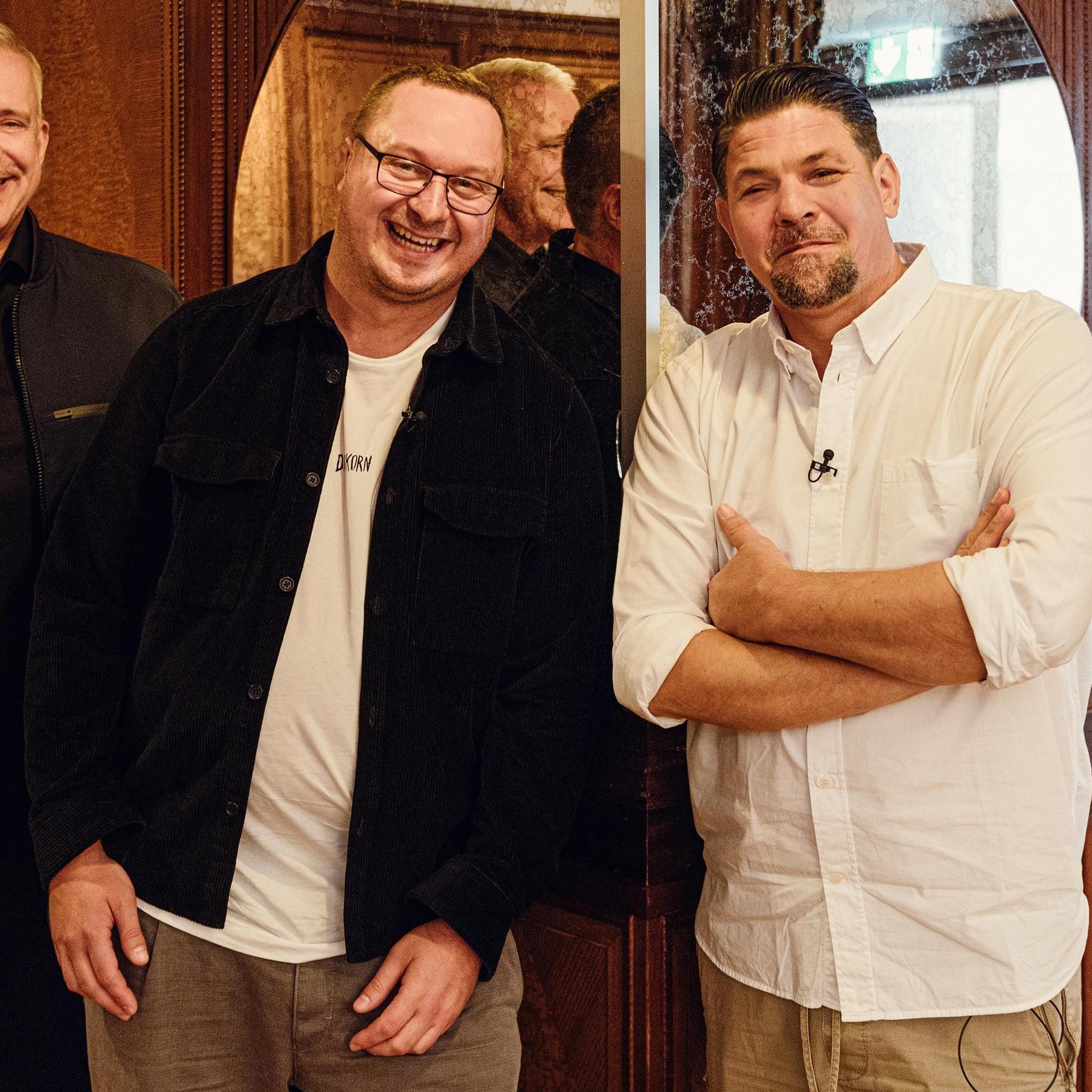 V.l.: Alexander Hermann, Tobias Bätz, Tim Mälzer V.l.: Alexander Hermann, Tobias Bätz, Tim Mälzer