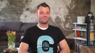 Christoph kocht mit Adrenalin