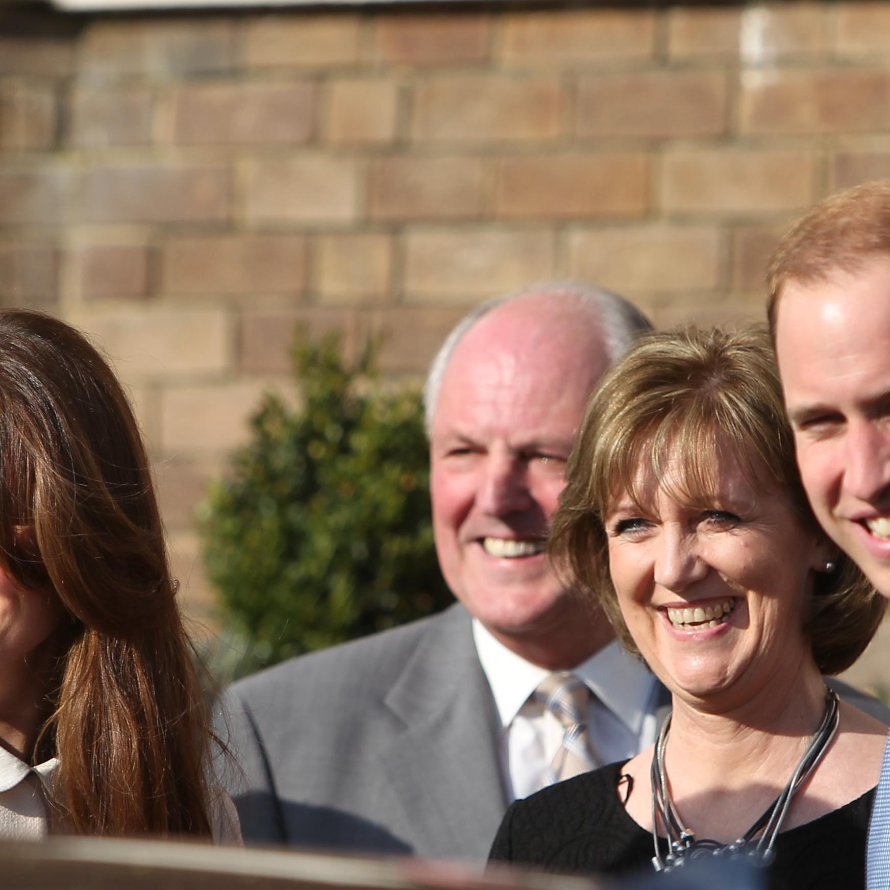 Kate and William at The Clare Foundation Kate and William at The Clare Foundation