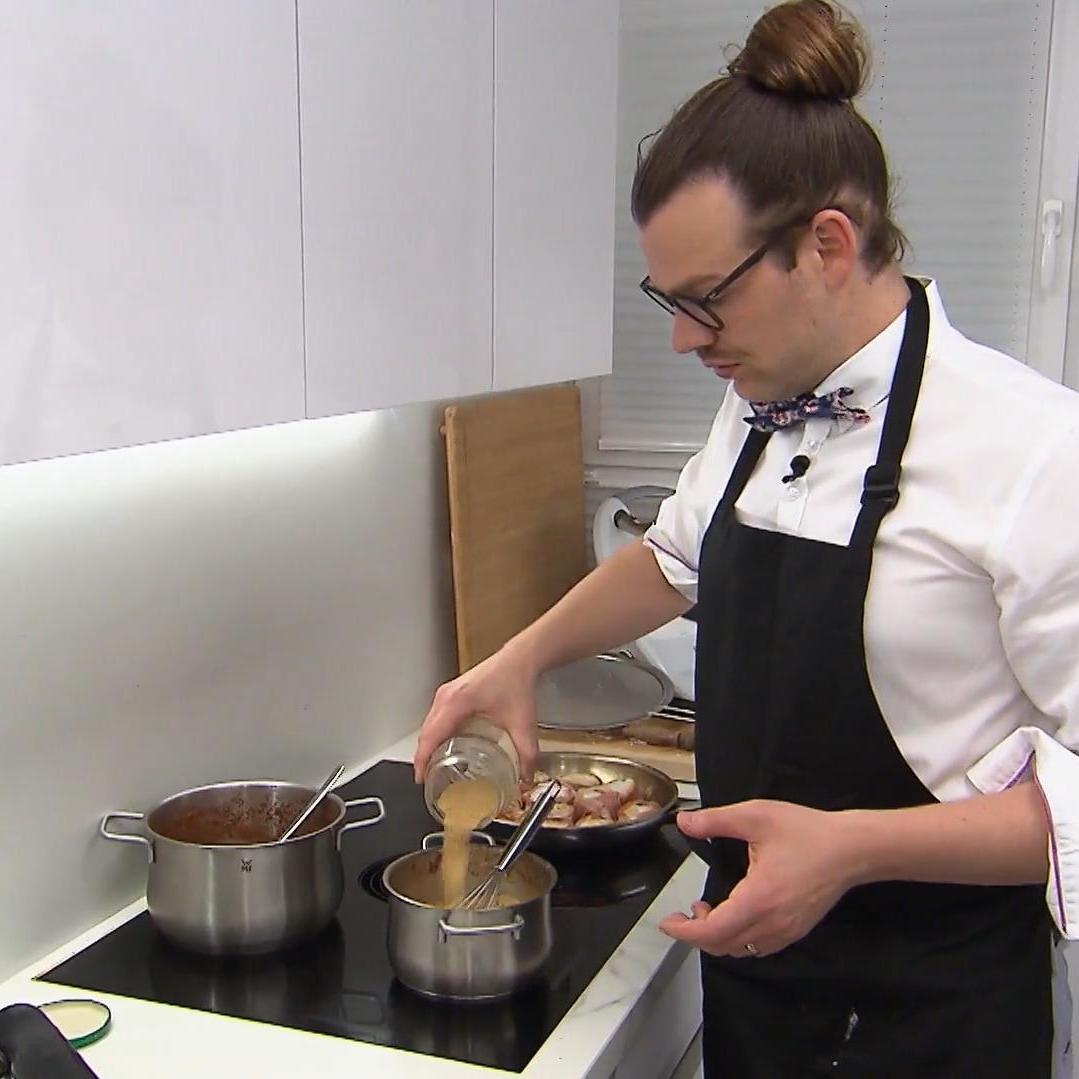 Womit bindet Marc denn da seine Soße? Ist das auch glutenfrei? Womit bindet Marc denn da seine Soße? Ist das auch glutenfrei?
