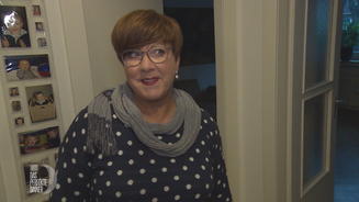 Bei Sigrid steht Yoga auf dem Programm