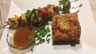 Pinchos auf karibische Art