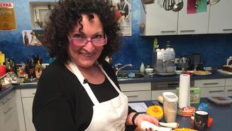 Nicole empfängt täglich Gäste