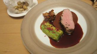 Kalbsrücken / Spitzkohl / Kartoffeln