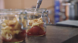 Waffelbruch und Whiskeykaramell