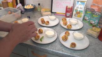  Malai Kofta mit Joghurt-Minz-Soße