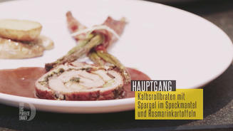 Gefesseltes Kalb – Kalbsrollbraten