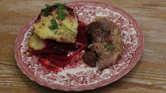 Kalbsfilet im Mangoldmantel