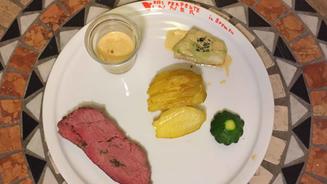 Zanderfilet und Rinderfilet