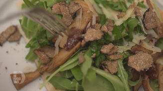 A steirische Piadina mit Herrenpülz