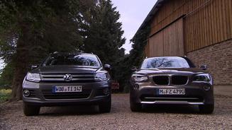 Vergleichstest: VW Tiguan vs. BMW X 1
