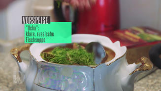 Ucha (Fischsuppe mit Lachs)