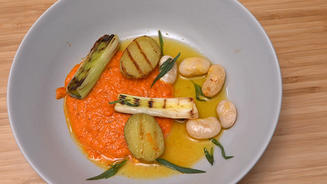 Romesco/ Safran/ Gemüse