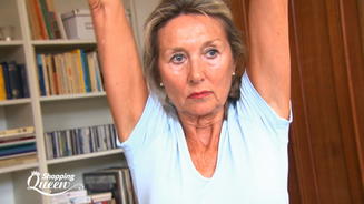 Ute hält sich mit Sport fit