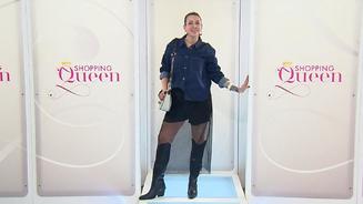 Jasmin auf dem Catwalk überzeugt Guido