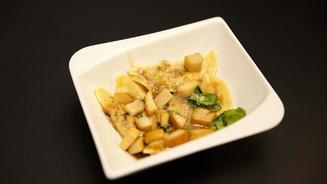 Ravioli gefüllt mit Duxelles