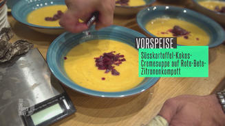 Süßkartoffel-Kokos Creme Suppe