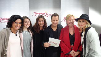 Eine der Damen bekommt 10 Punkte