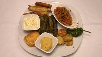 Orientalische Vorspeisenplatte