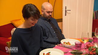 Sandras Vorspeise kostet Überwindung